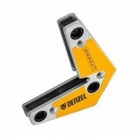 Угольник магнитный облег, до 10кг, угол 30, 45, 60, 75, 90, 135// Denzel