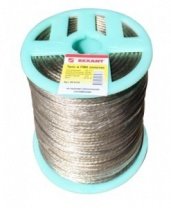 Трос для растяжки в оплетке 3,5 200м прозрачный REXANT