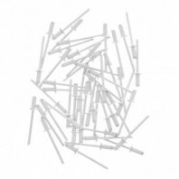 Заклепки 3,2х8 50шт, сигнально-белый Matrix