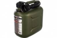 Канистра 5л (пластик) для ГСМ вертикальная, усиленная Stels