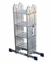 Лестница-трансформер алюм. 4х4, Алюмет