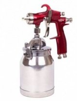 Краскораспылитель 1000мл нижний бачок, Кратон LVLP-02S