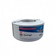 Провод ПВС 3x4,0 (20м), ГОСТ 7399-97 REXANT
