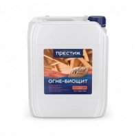 Пропитка Огне-биозащита 10л, для дерева, бесцвет, Престиж