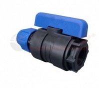 Кран шаровой ПНД 25х3/4" ВР VALFEX