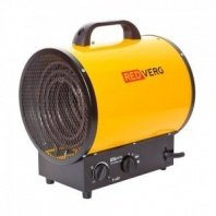 Тепловая электрическая пушка 9кВт, 701м3/час, ТЭН, круглая, REDVERG RD-EHR9A/380