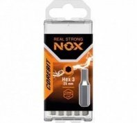 Бита HEX 3, 25мм, 5шт, шестигранник 1/4" C6,3, бокс COREBIT