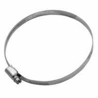 Хомут червячный 90-110мм, 25шт, ширина 9мм, нержав. сталь, стандартное болтовое крепление Сибртех