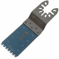 Насадка для МФИ режущая пазовая прямая, HCS, по дереву, ламинату, 34 х 2,5 мм, крупный зуб// Denzel